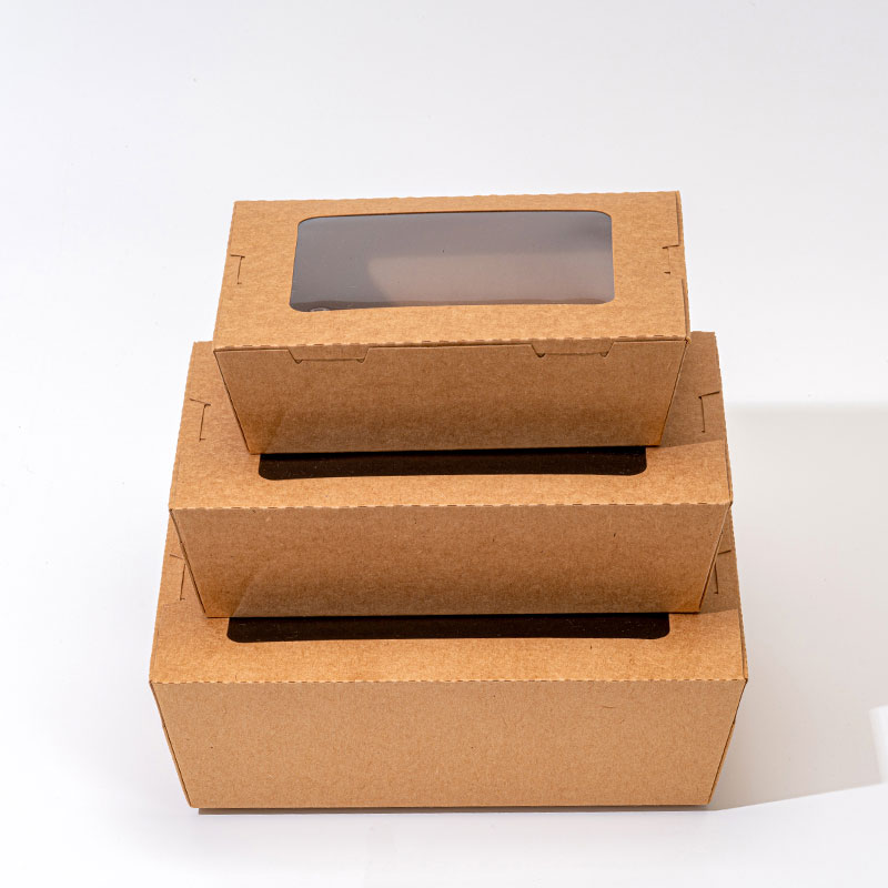 Kraft Paper Lunch Boxes Revolution Food Package